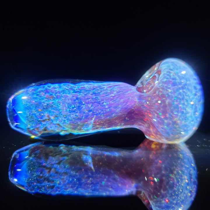 Purple Nebula Space Dust Pocket Pipe Glass Pipe Tako Glass   