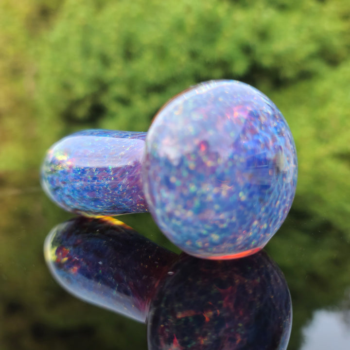 Purple Nebula Space Dust Pocket Pipe Glass Pipe Tako Glass   