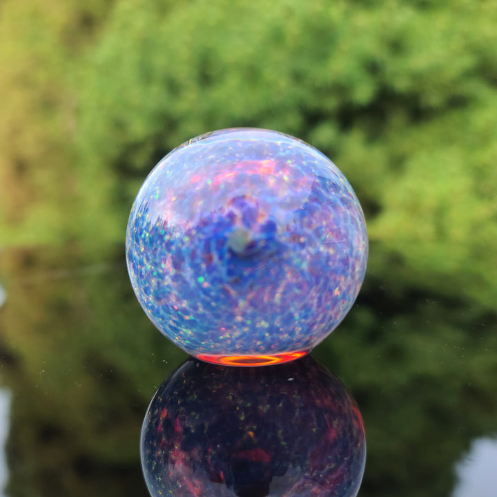 Purple Nebula Space Dust Pocket Pipe Glass Pipe Tako Glass   