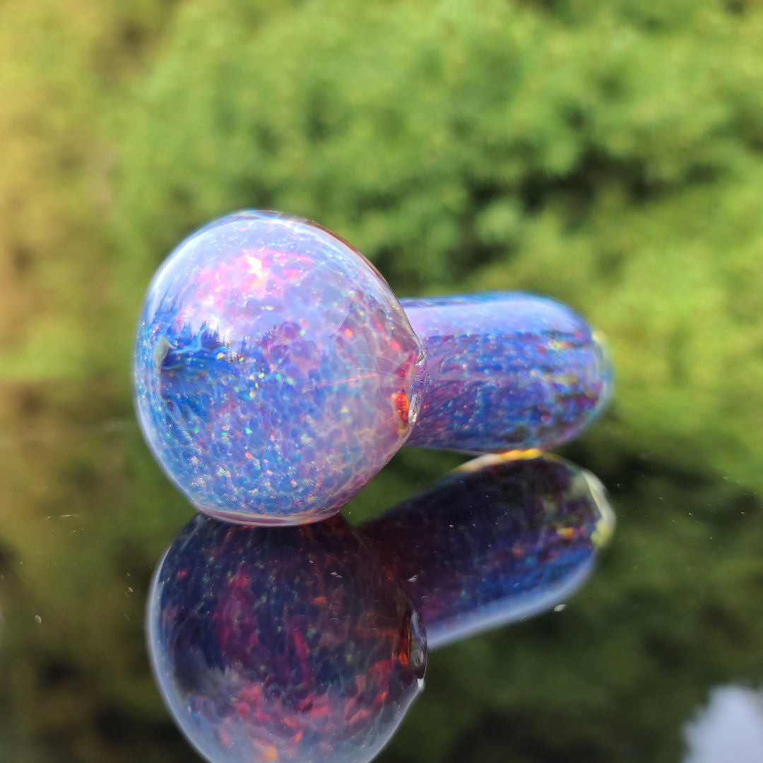 Purple Nebula Space Dust Pocket Pipe Glass Pipe Tako Glass   