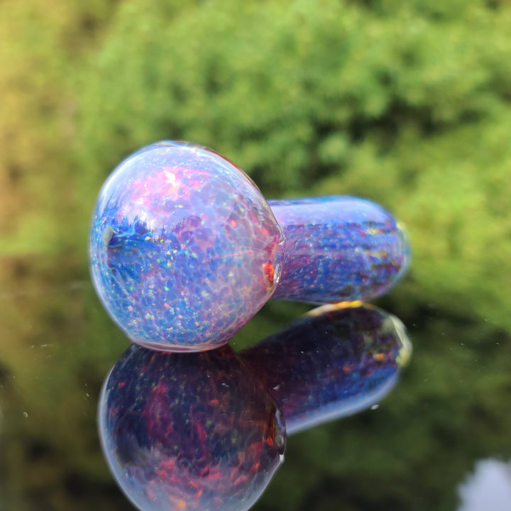 Purple Nebula Space Dust Pocket Pipe Glass Pipe Tako Glass   