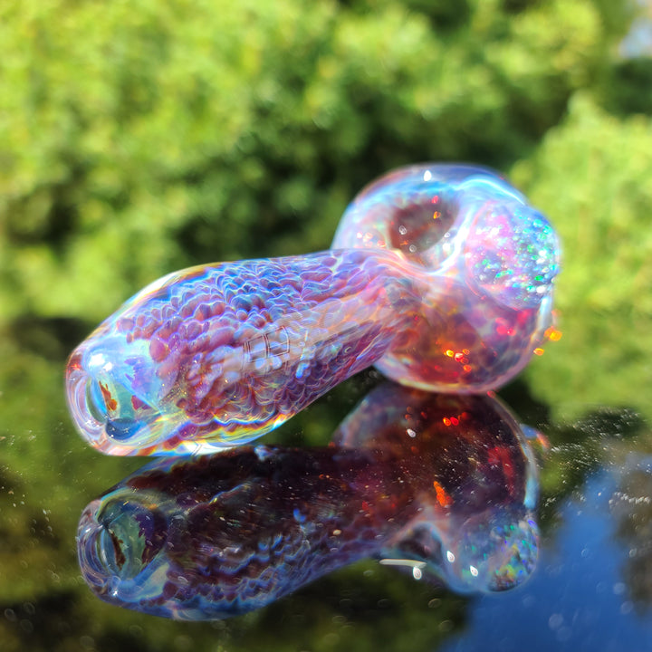 Purple Nebula Glass Pipe Glass Pipe Tako Glass   