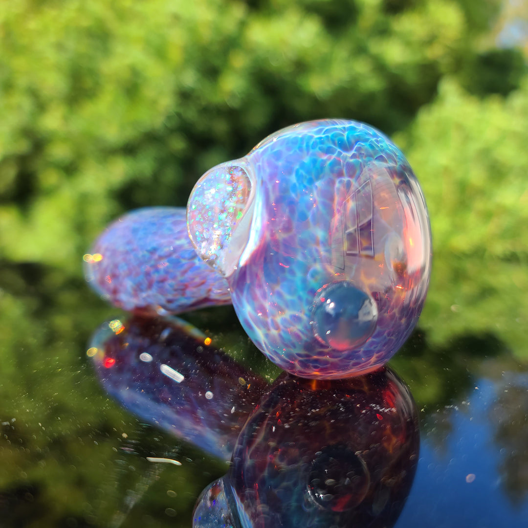 Purple Nebula Glass Pipe Glass Pipe Tako Glass   