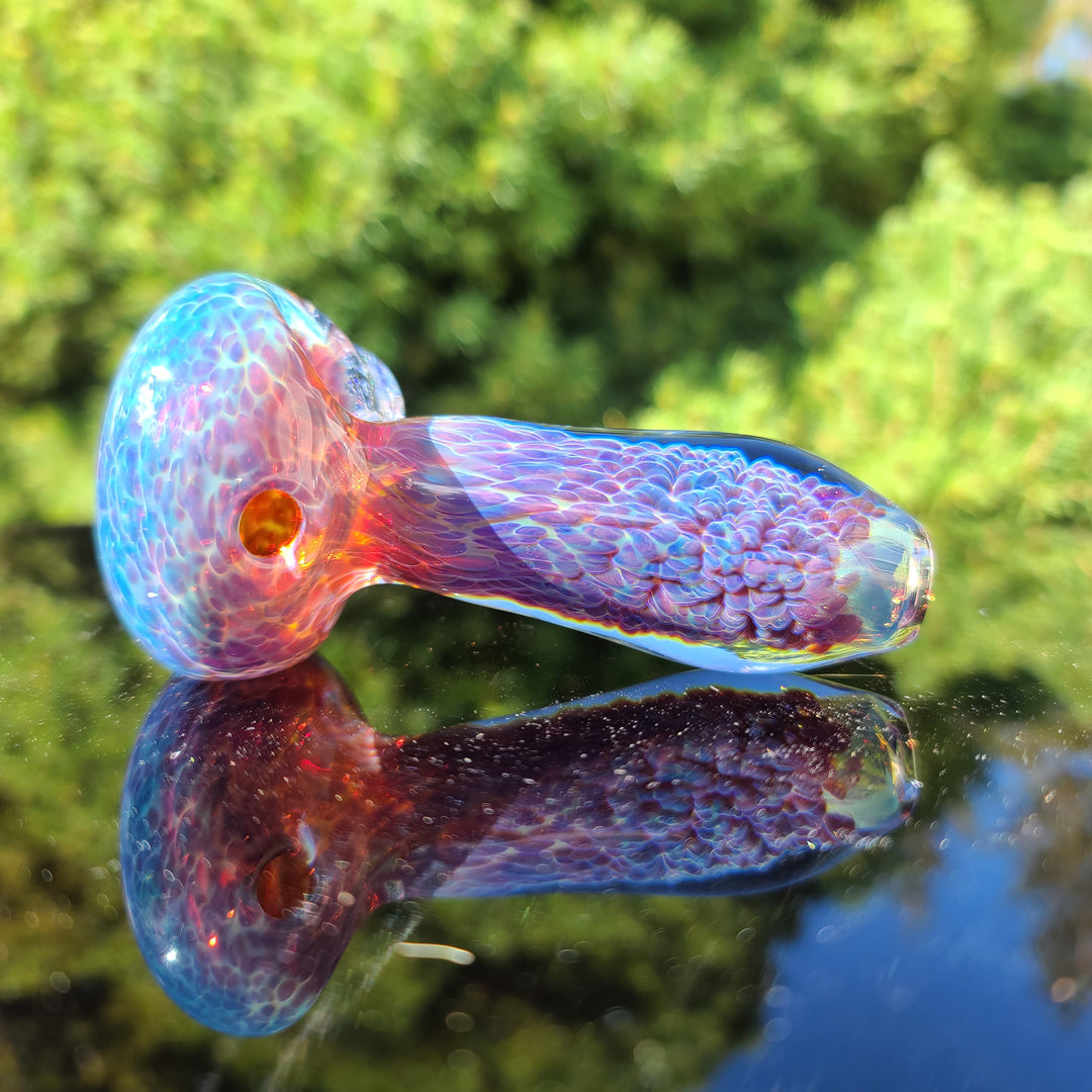 Purple Nebula Glass Pipe Glass Pipe Tako Glass   