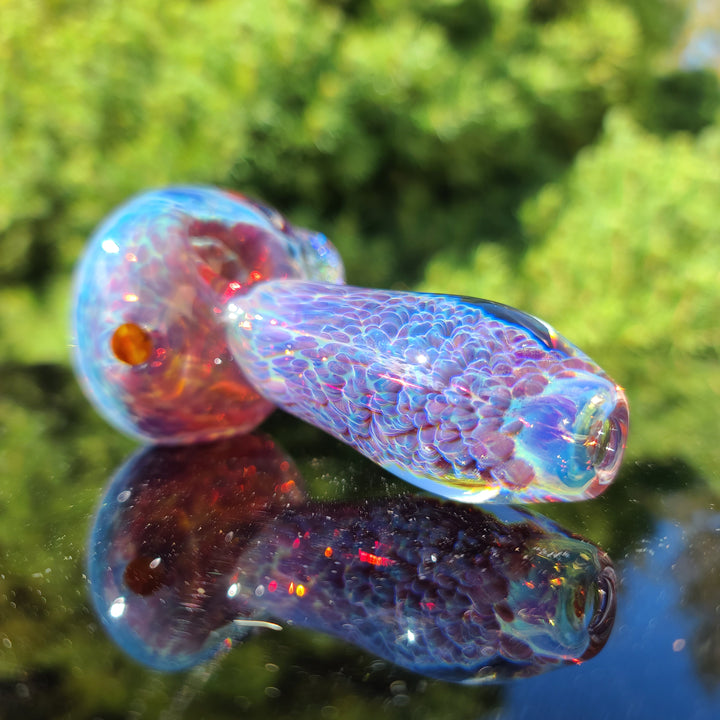 Purple Nebula Glass Pipe Glass Pipe Tako Glass   