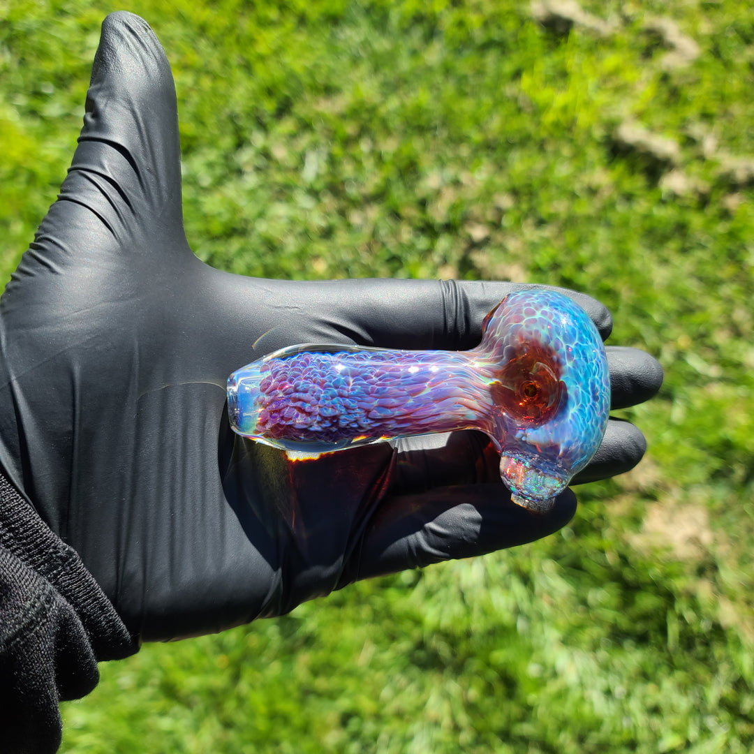 Purple Nebula Glass Pipe Glass Pipe Tako Glass   