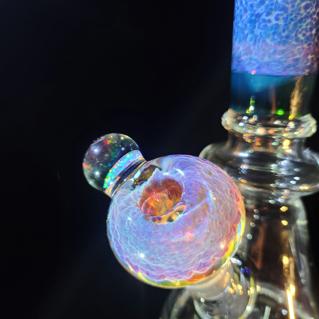 14" Purple Nebula Bong Glass Pipe Tako Glass   