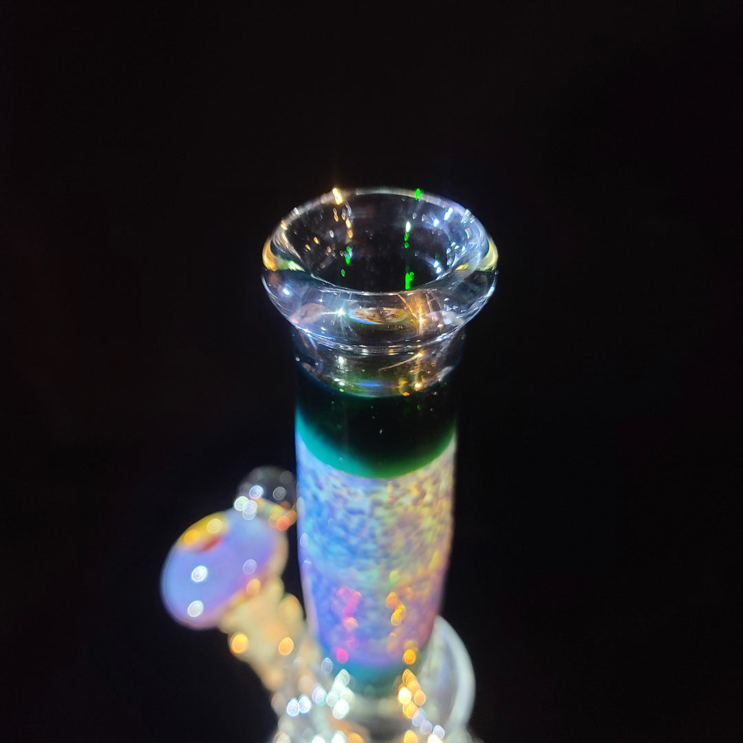 14" Purple Nebula Bong Glass Pipe Tako Glass   