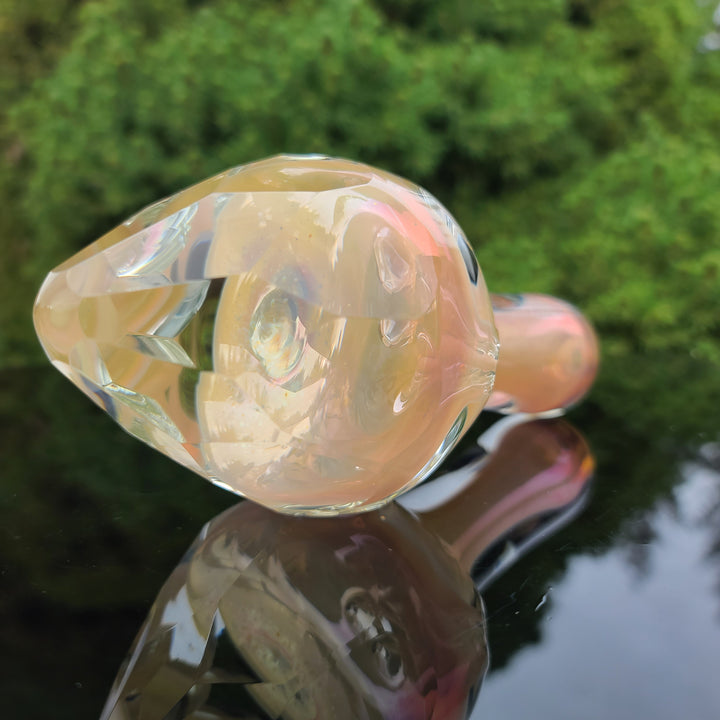 Dragon Crystal Dagger Gold Glass Pipe Glass Pipe Tako Glass   