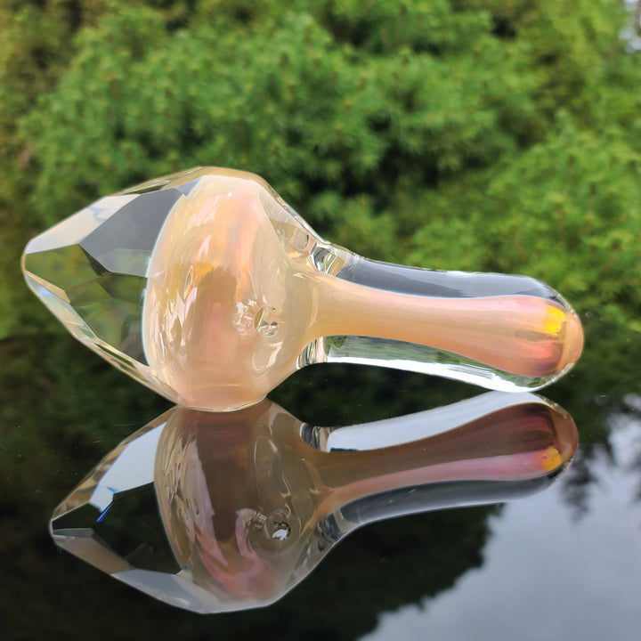 Dragon Crystal Dagger Gold Glass Pipe Glass Pipe Tako Glass   