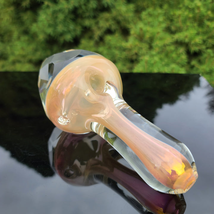 Dragon Crystal Dagger Gold Glass Pipe Glass Pipe Tako Glass   