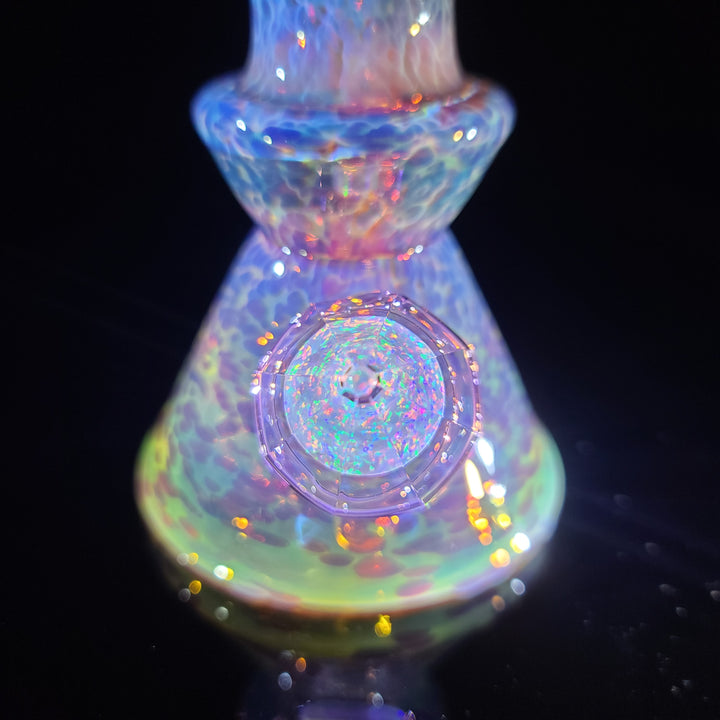 Purple Nebula 10 mm Mini Rig - No. 2  Tako Glass   