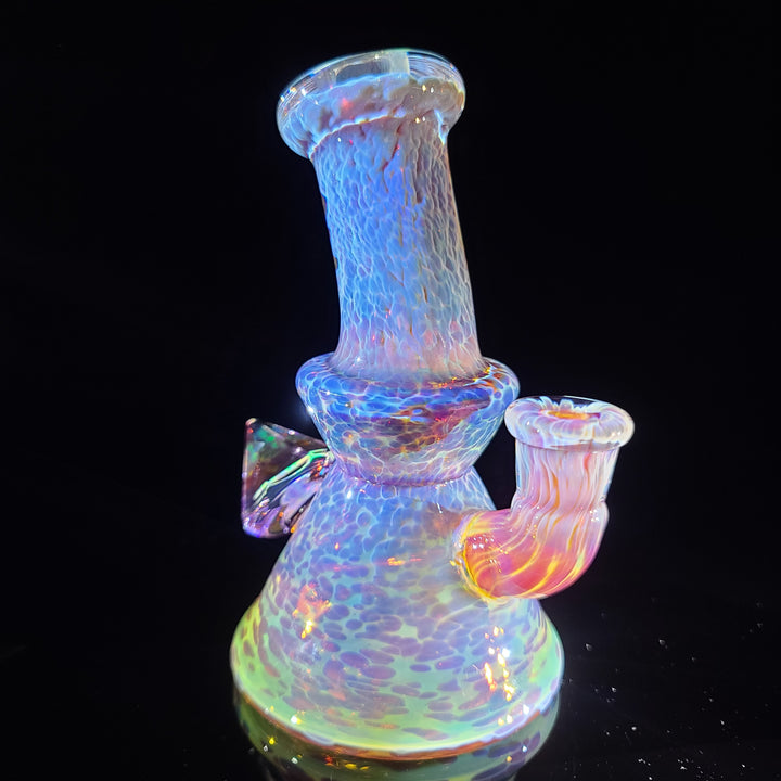 Purple Nebula 10 mm Mini Rig - No. 2  Tako Glass   