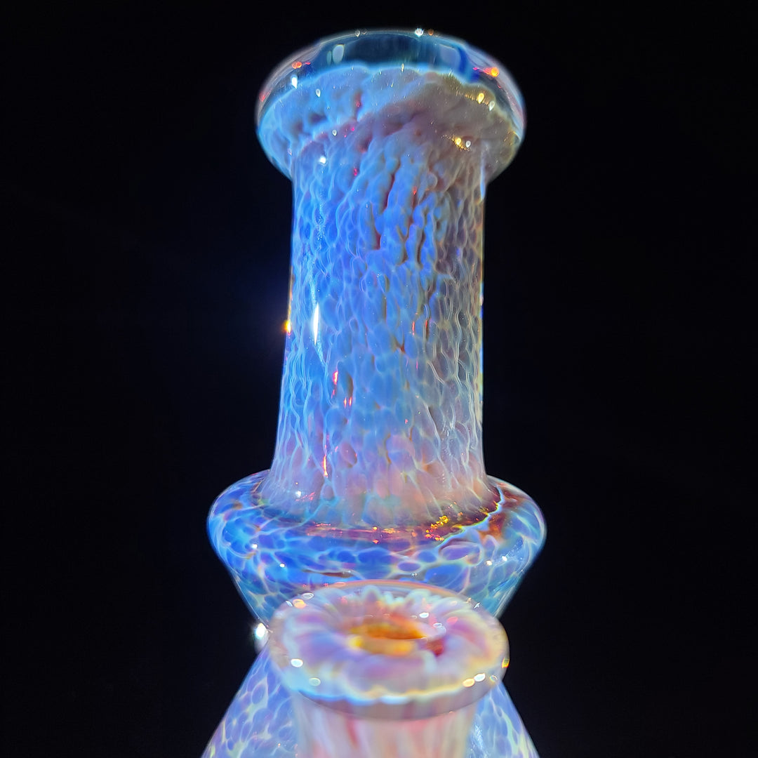 Purple Nebula 10 mm Mini Rig - No. 2  Tako Glass   