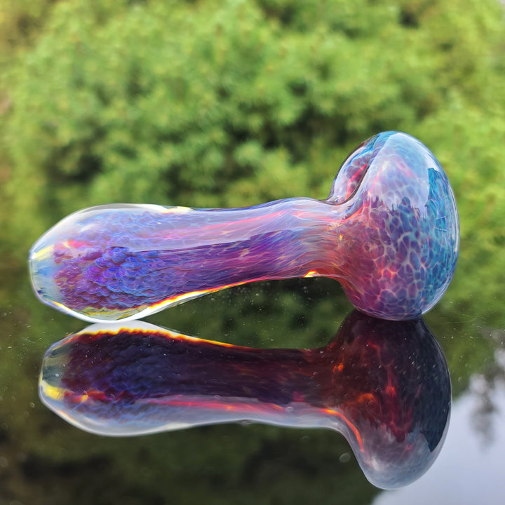 Purple Nebula Large Glass Pipe Glass Pipe Tako Glass   