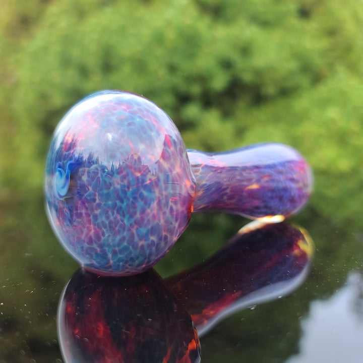 Purple Nebula Large Glass Pipe Glass Pipe Tako Glass   