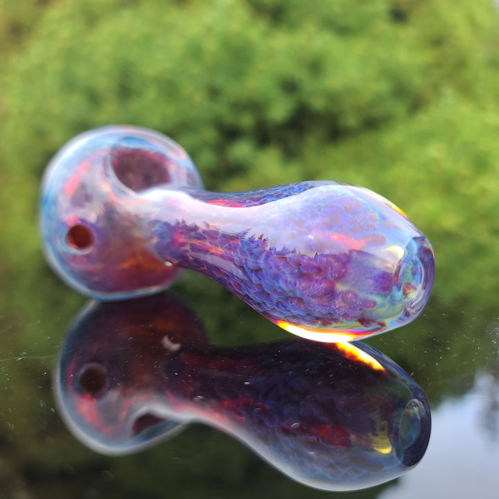 Purple Nebula Large Glass Pipe Glass Pipe Tako Glass   