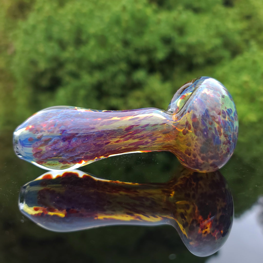 Purple Nebula Glass Pipe Glass Pipe Tako Glass   