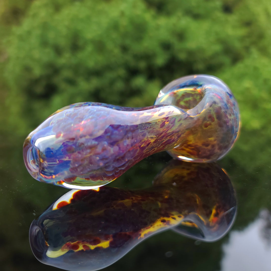 Purple Nebula Glass Pipe Glass Pipe Tako Glass   