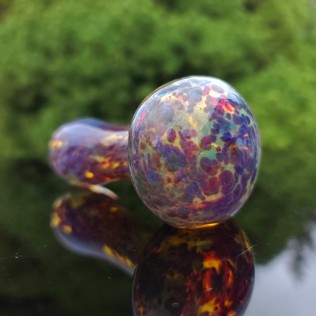 Purple Nebula Glass Pipe Glass Pipe Tako Glass   