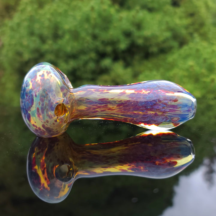 Purple Nebula Glass Pipe Glass Pipe Tako Glass   
