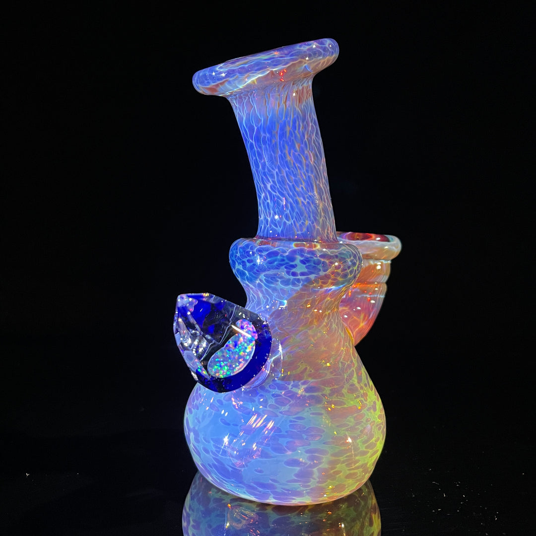 Purple Nebula Mini Rig - No. 4 Glass Pipe Tako Glass   