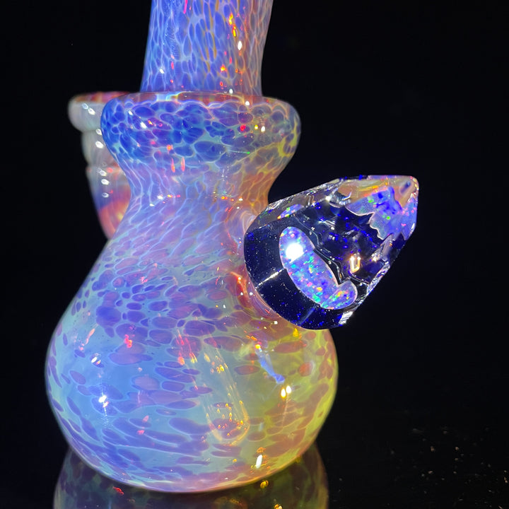 Purple Nebula Mini Rig - No. 4 Glass Pipe Tako Glass   