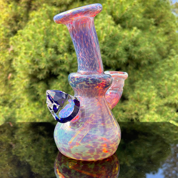 Purple Nebula Mini Rig - No. 4 Glass Pipe Tako Glass   