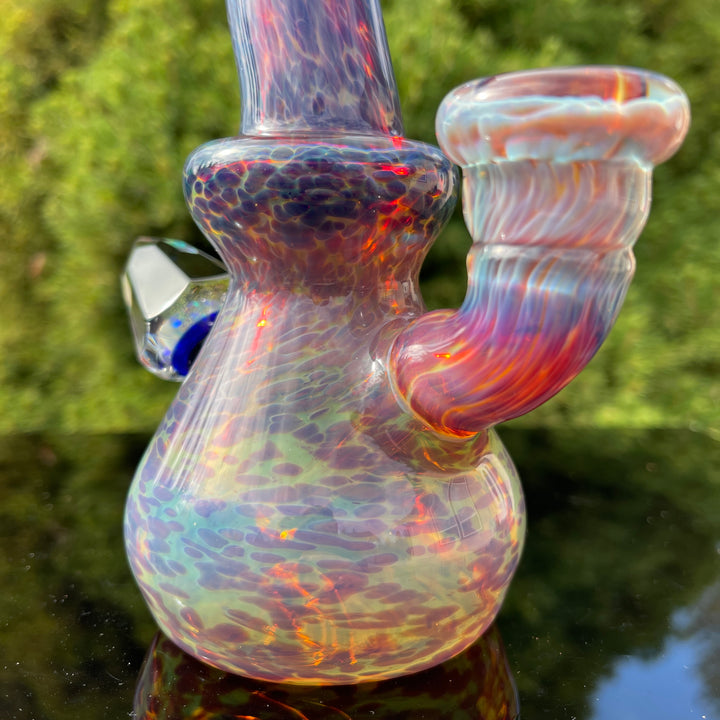 Purple Nebula Mini Rig - No. 4 Glass Pipe Tako Glass   