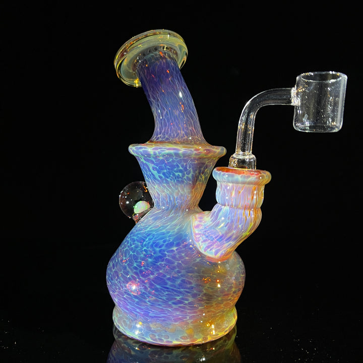 Purple Nebula Mini Rig - No. 5 Glass Pipe Tako Glass   