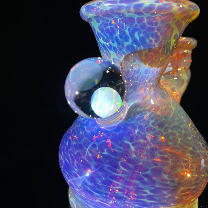 Purple Nebula Mini Rig - No. 5 Glass Pipe Tako Glass   