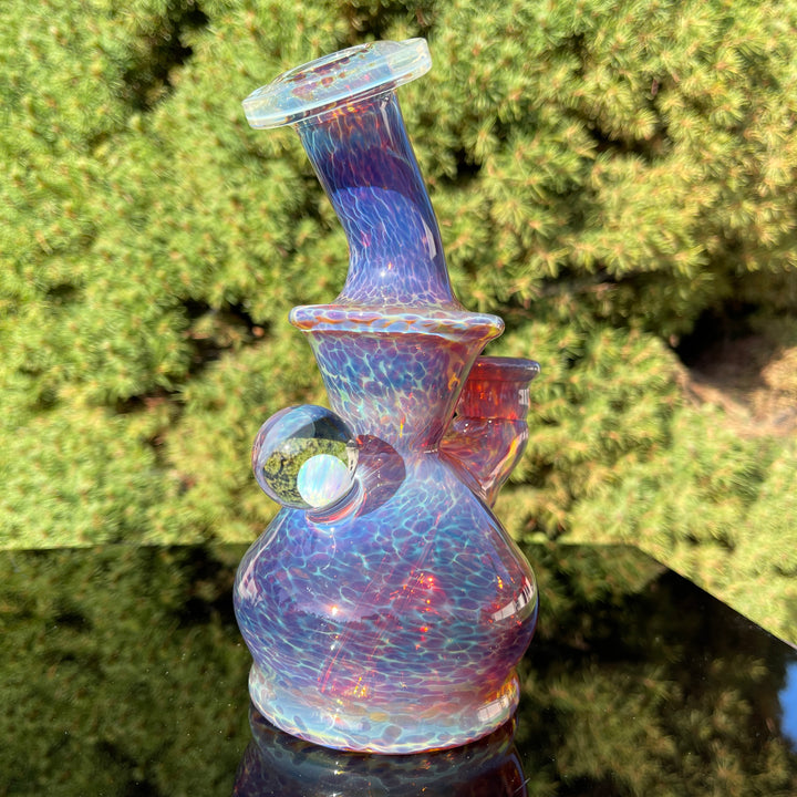 Purple Nebula Mini Rig - No. 5 Glass Pipe Tako Glass   