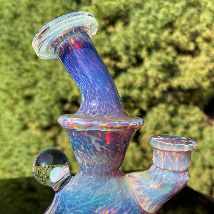 Purple Nebula Mini Rig - No. 5 Glass Pipe Tako Glass   