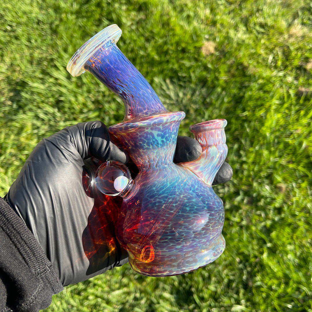 Purple Nebula Mini Rig - No. 5 Glass Pipe Tako Glass   