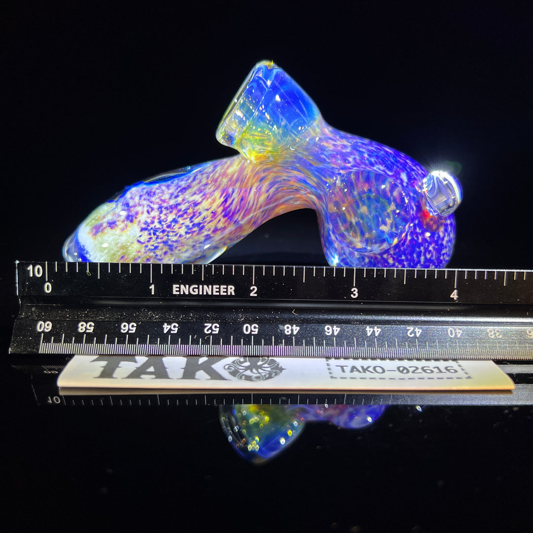 Purple Nebula Drop Hammer Glass Pipe Tako Glass   