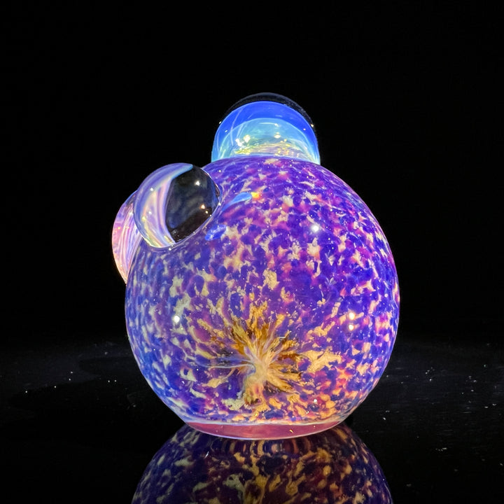Purple Nebula Drop Hammer Glass Pipe Tako Glass   