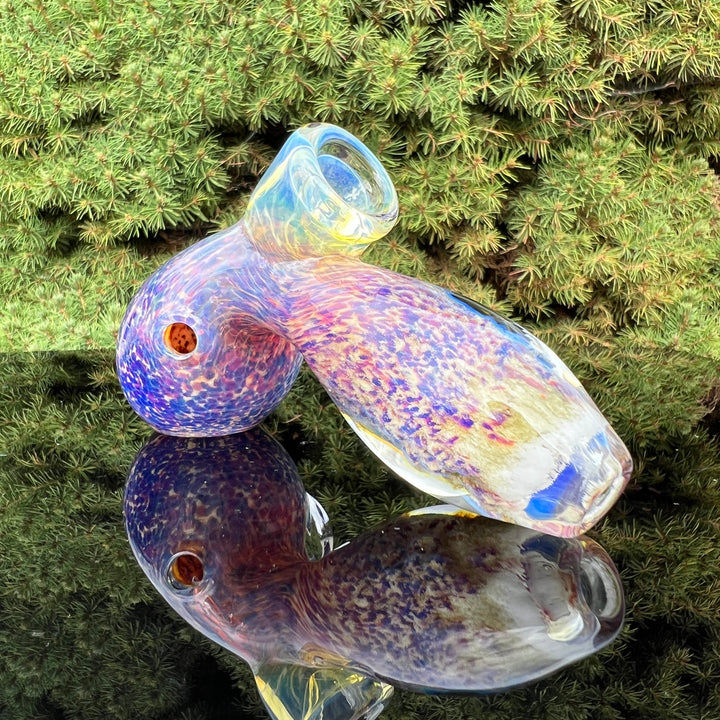 Purple Nebula Drop Hammer Glass Pipe Tako Glass   