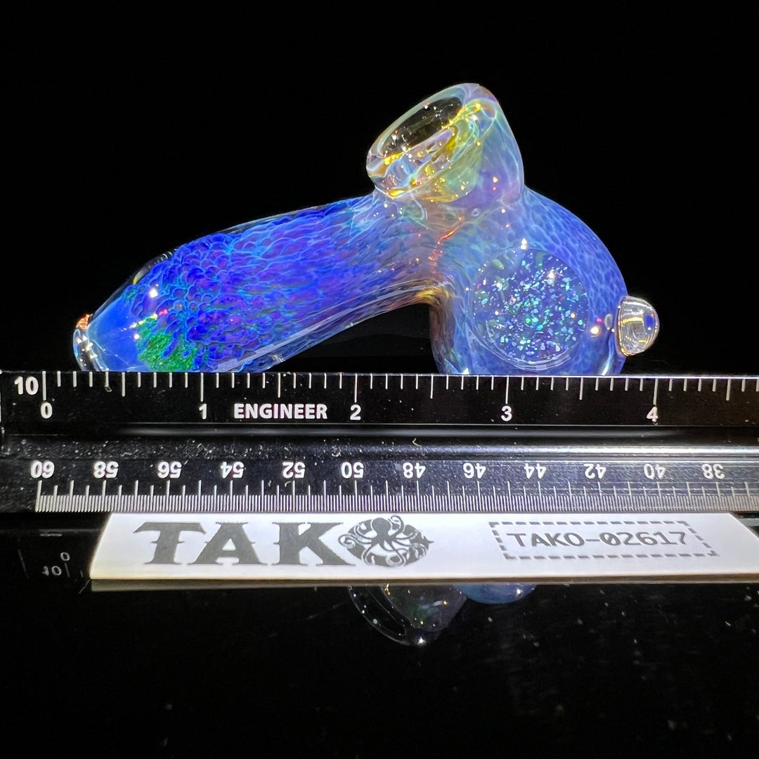 Purple Nebula Drop Hammer Glass Pipe Tako Glass   