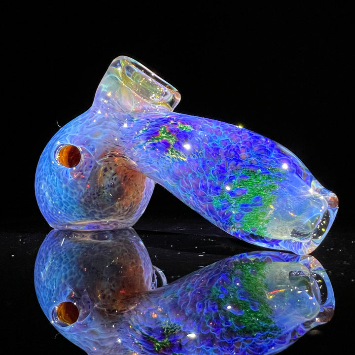 Purple Nebula Drop Hammer Glass Pipe Tako Glass   