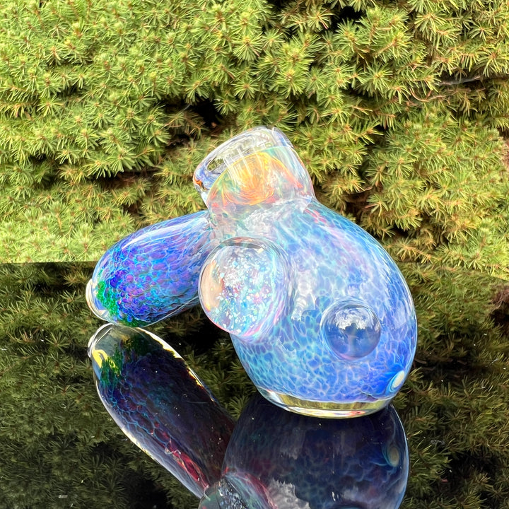 Purple Nebula Drop Hammer Glass Pipe Tako Glass   