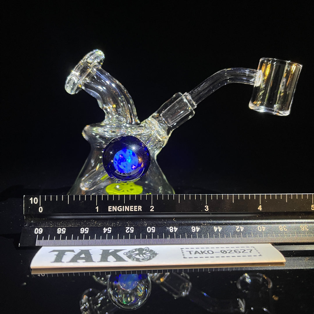 Tako Opal Travel Rig - 10mm Glass Pipe Tako Glass   