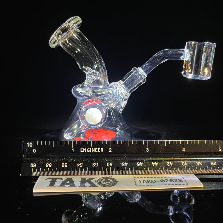 Tako Opal Travel Rig - 10mm Glass Pipe Tako Glass   