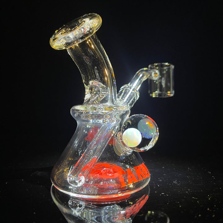 Tako Opal Travel Rig - 10mm Glass Pipe Tako Glass   