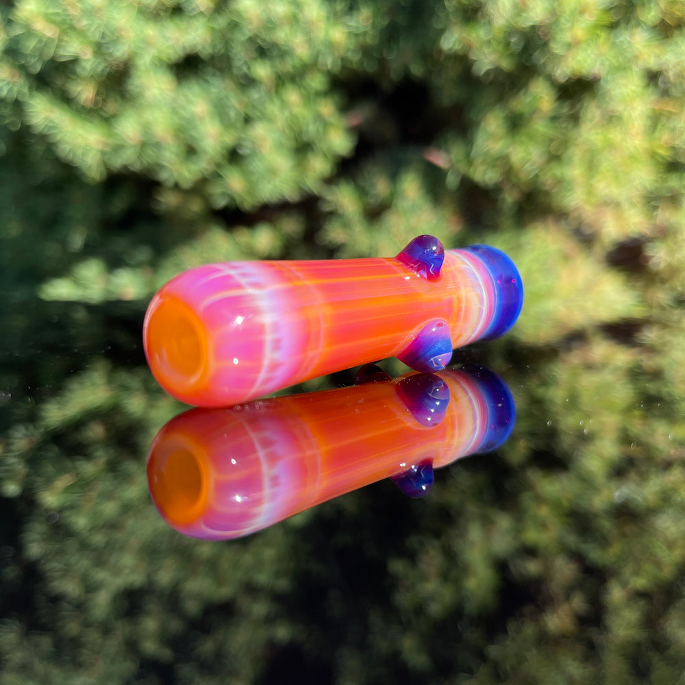 Serendipity Chillum Glass Pipe Tako Glass   