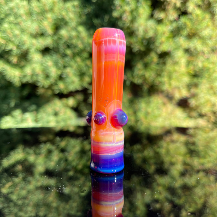 Serendipity Chillum Glass Pipe Tako Glass   