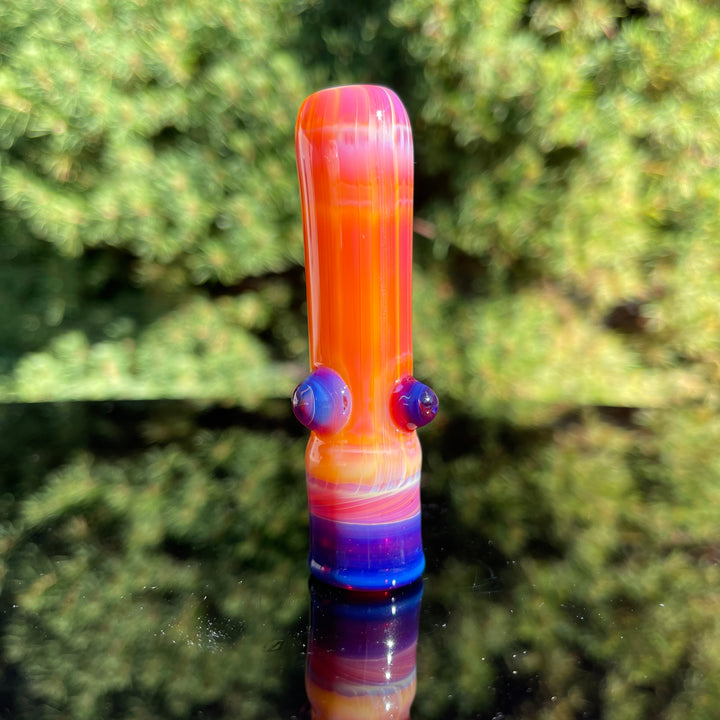 Serendipity Chillum Glass Pipe Tako Glass   