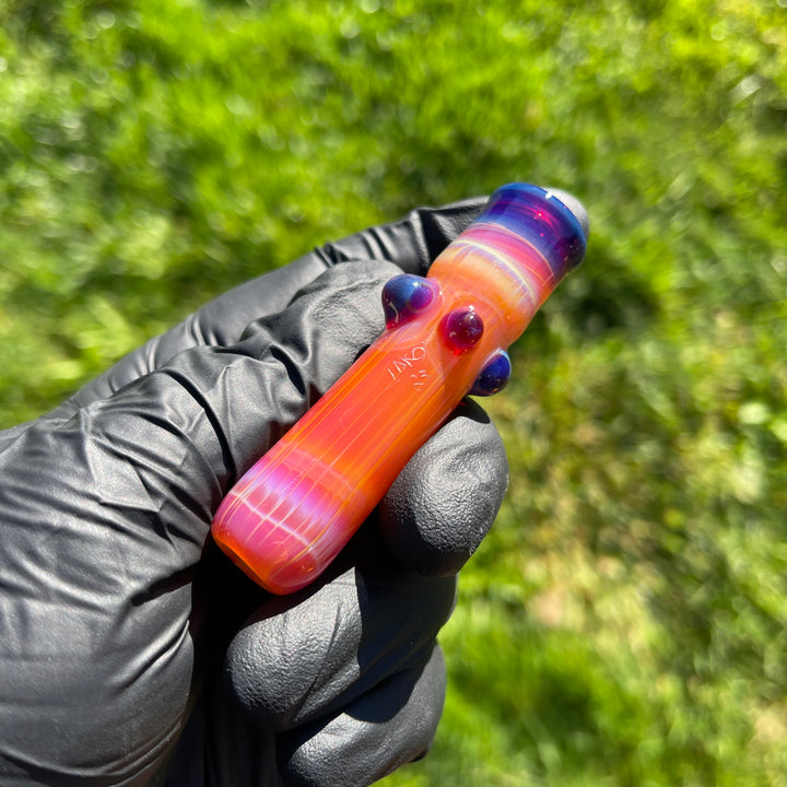 Serendipity Chillum Glass Pipe Tako Glass   