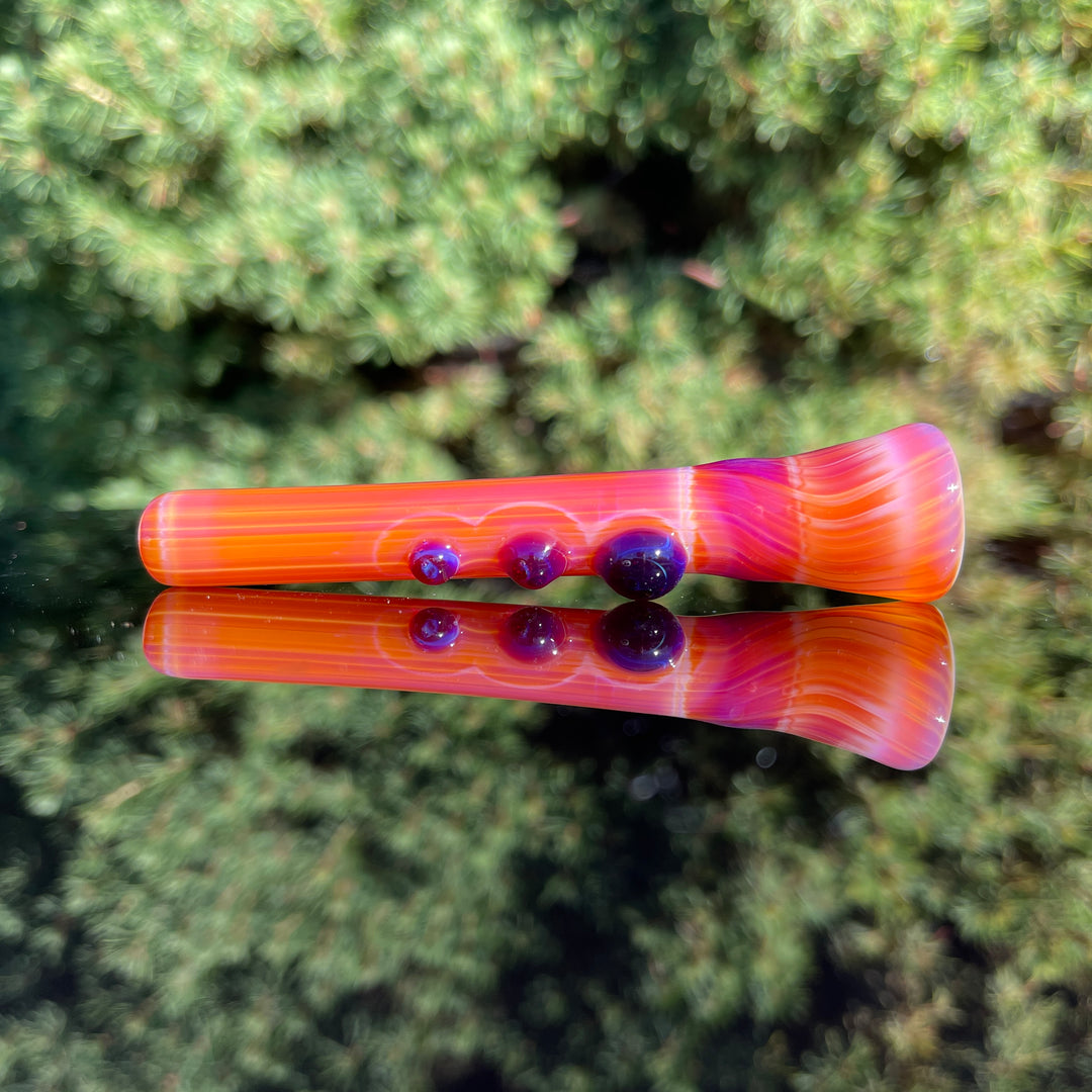 Serendipity Chillum Glass Pipe Tako Glass   