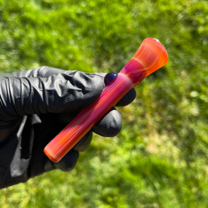 Serendipity Chillum Glass Pipe Tako Glass   