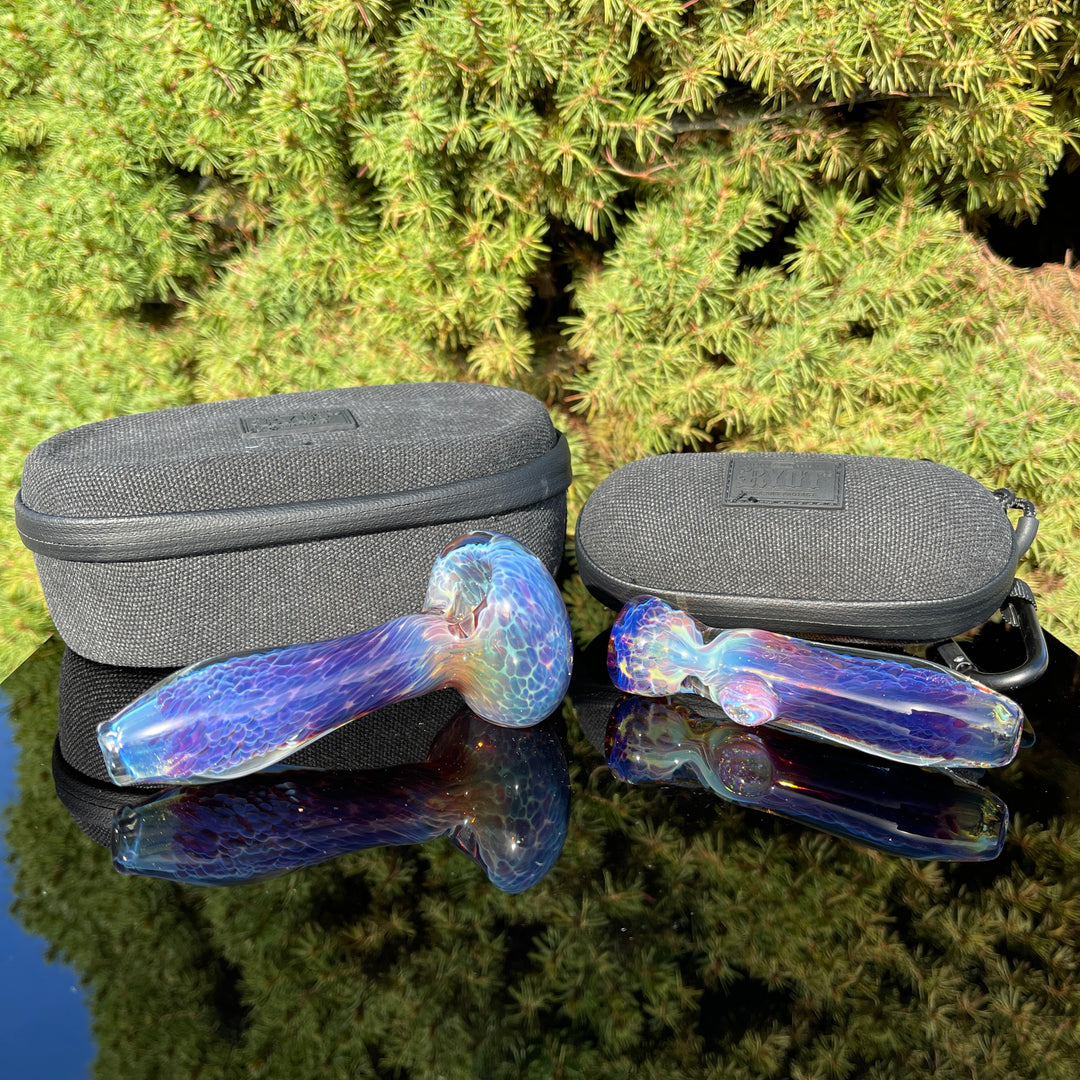 Purple Nebula + Case Combo Glass Pipe Tako Glass   